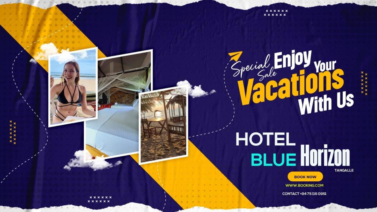 Blue Horizon Beach Hotel Тангалла Экстерьер фото